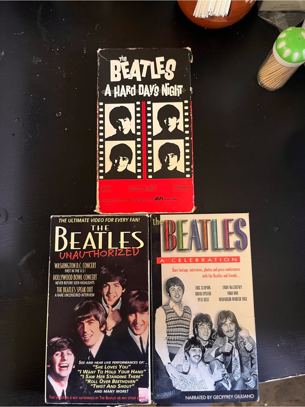 The Beatles Vintage Video Collection – Black, Red, White